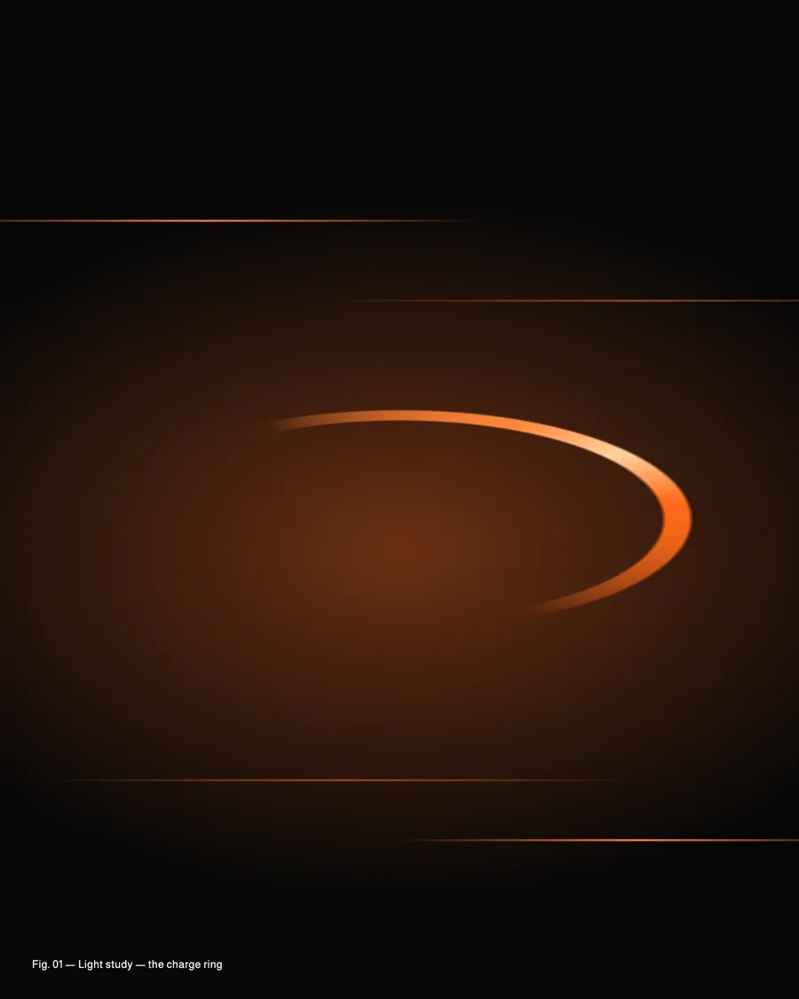 Light study of the ember charge ring.